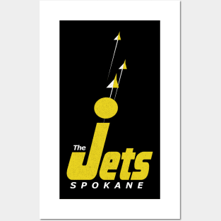 Defunct Spokane Jets Hockey 1974 Posters and Art